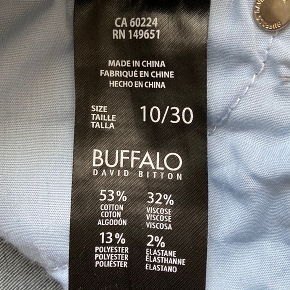 Buffalo David Bitton Aubrey Mid Rise Stretch Super Soft Ankle Grazer Jeans 10/30 - Picture 8 of 12